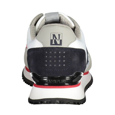 Napapijri Baskets blanches en polyester pour hommes