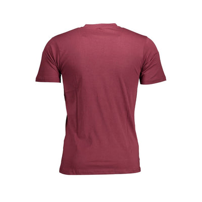 Sergio Tacchini paars katoenen heren T-shirt