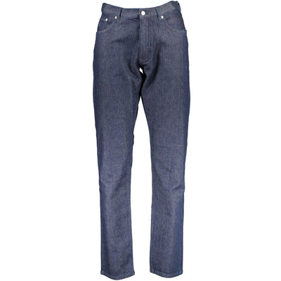 Jean Gant en coton bleu pour homme