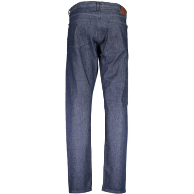 Jean Gant en coton bleu pour homme