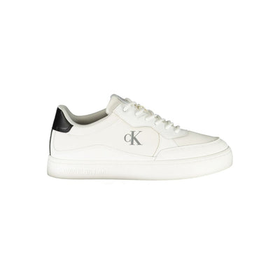Calvin Klein Witte Polyester Heren Sneaker
