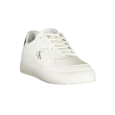 Calvin Klein Witte Polyester Heren Sneaker