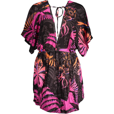 Robe noire en coton Desigual pour femme