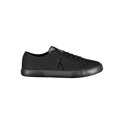Calvin Klein Zwarte Katoenen Heren Sneaker