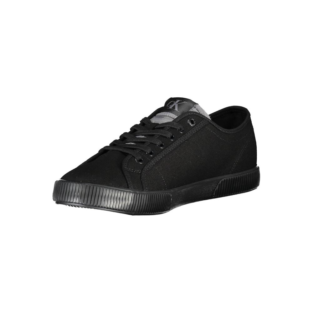 Calvin Klein Zwarte Katoenen Heren Sneaker