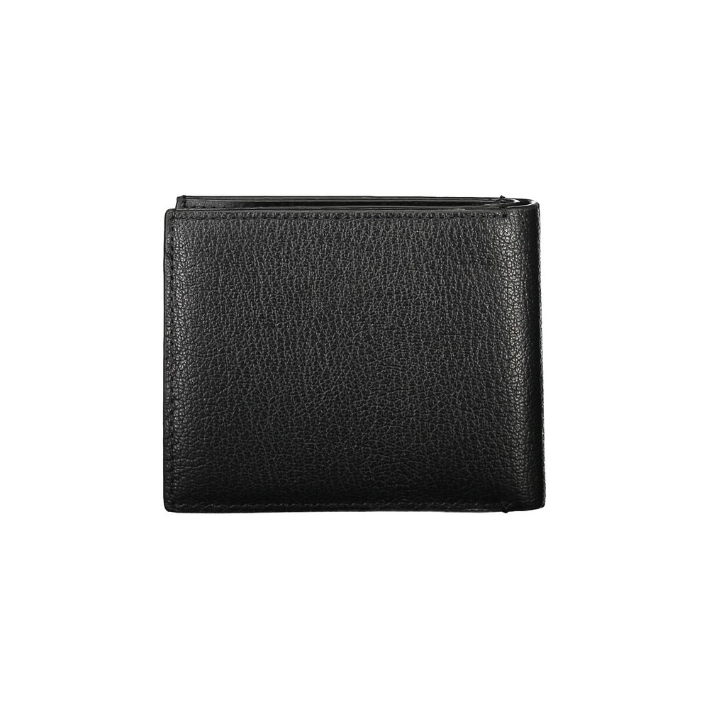 Calvin Klein Zwarte Leren Portemonnee