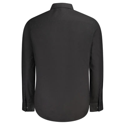 Chemise en coton noir Calvin Klein