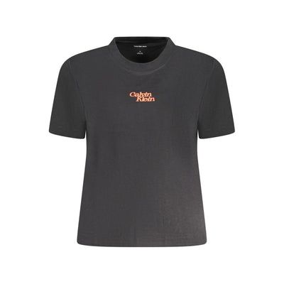 Calvin Klein Zwart Katoenen Dames T-shirt