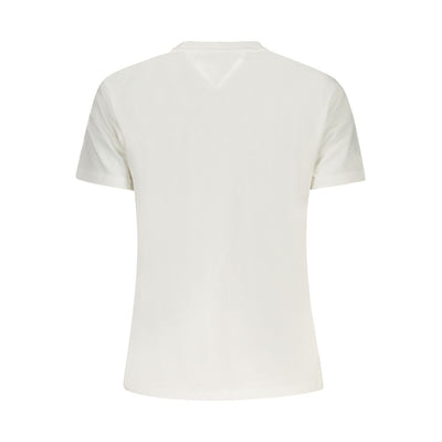 Tommy Hilfiger beige katoenen dames T-shirt