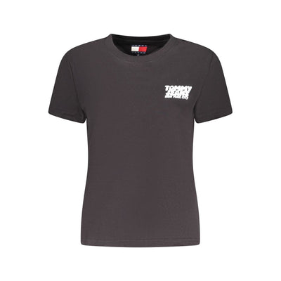 Tommy Hilfiger Zwart Katoenen Dames T-shirt