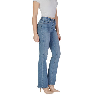 Liu Jo Blue Cotton Bootcut Jean