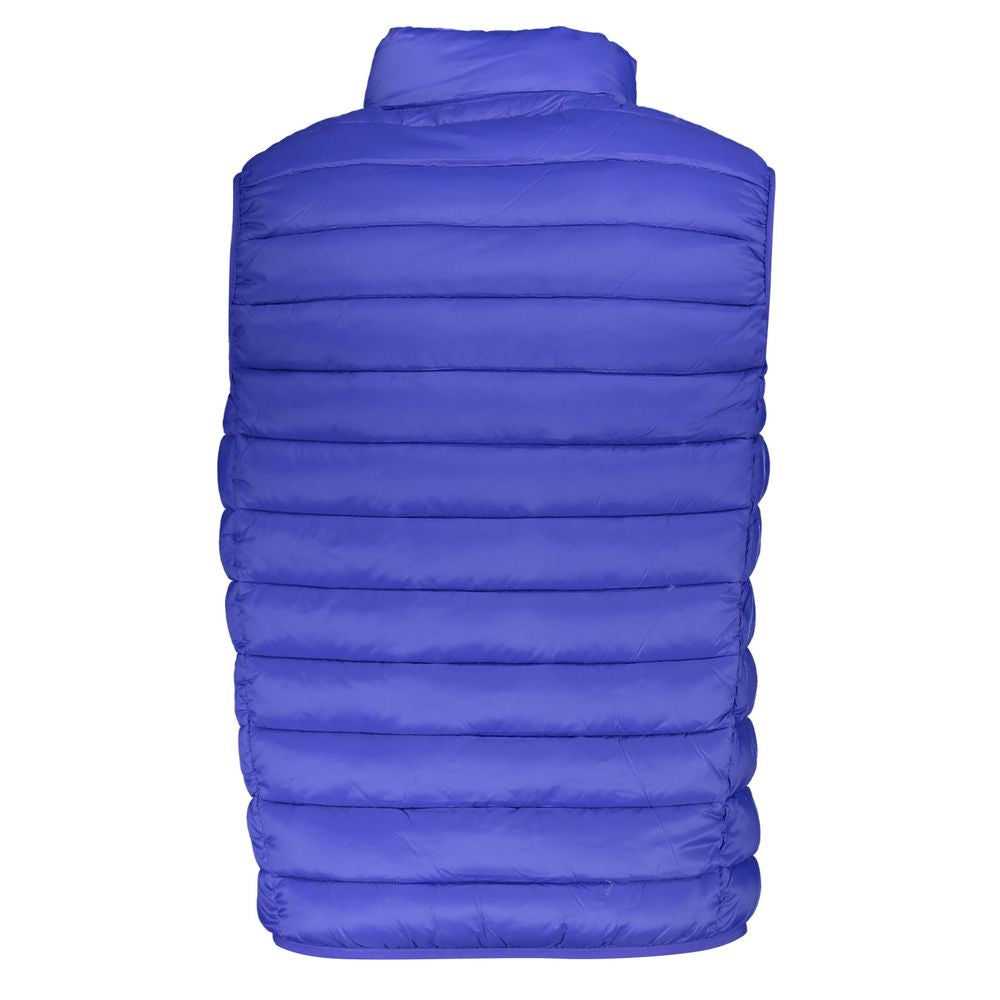 Noorwegen 1963 Strak mouwloos blauw jasje