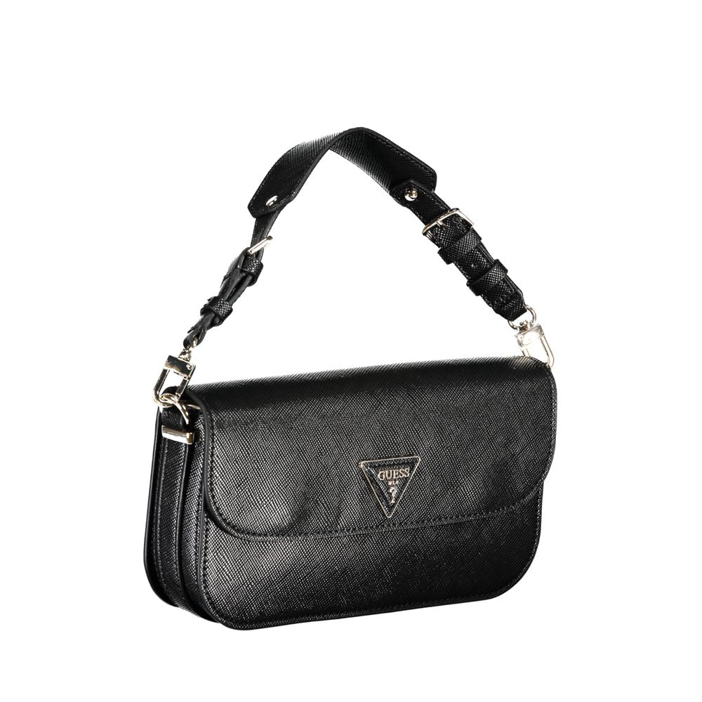 Sac à main Guess Jeans en polyéthylène noir