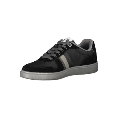 US POLO ASSN. Zwarte polyethyleen herensneaker