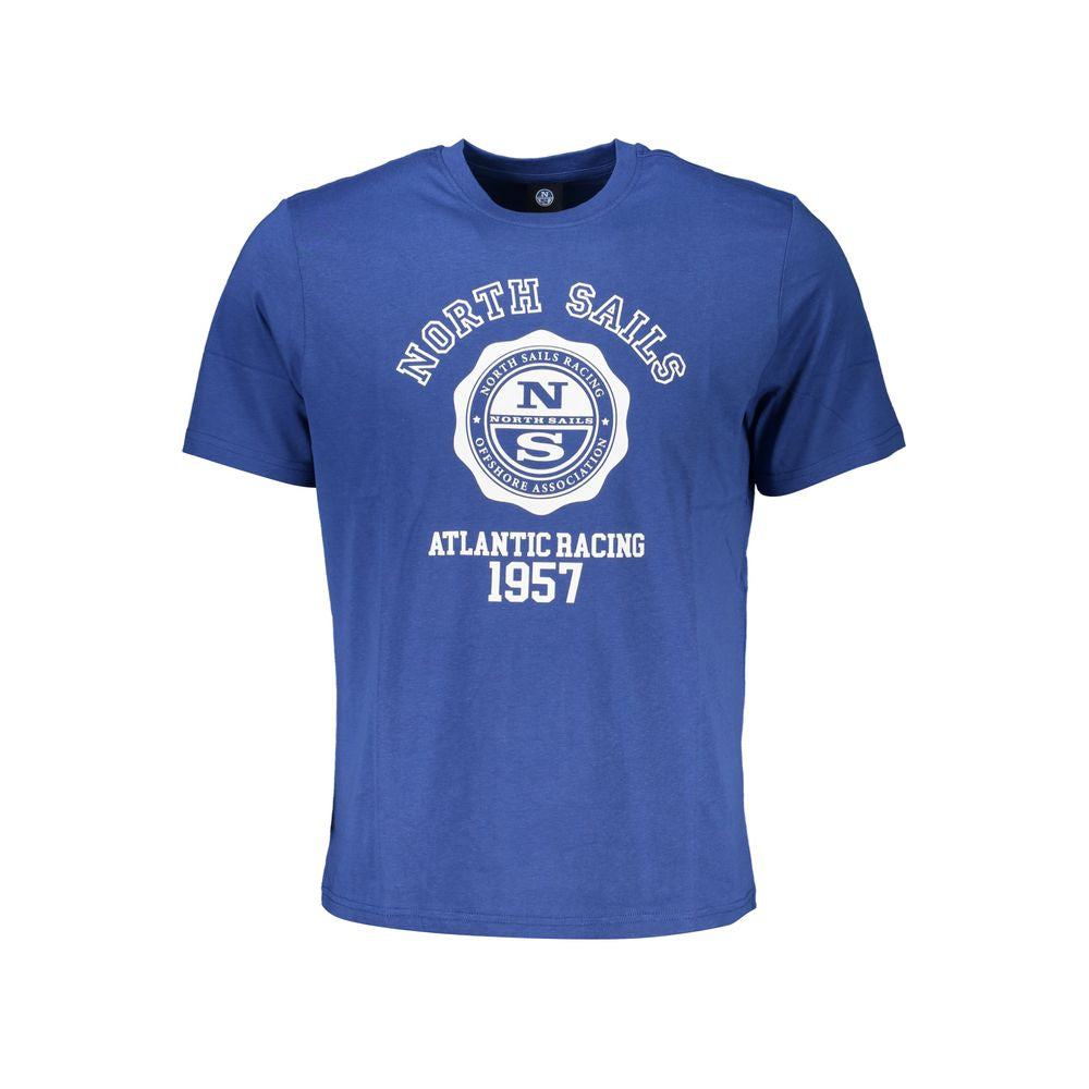 North Sails Blauw Katoenen T-shirt
