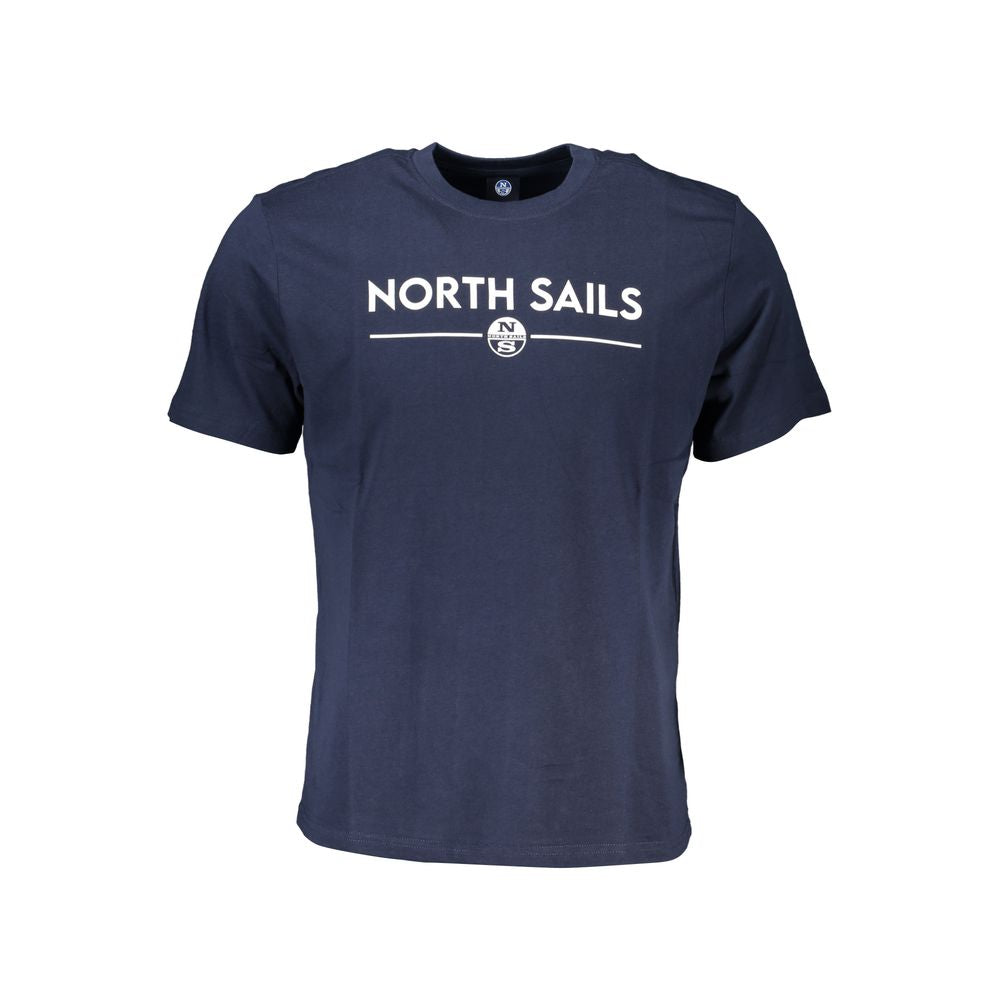 North Sails Blauw Katoenen T-shirt