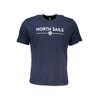 North Sails Blauw Katoenen T-shirt