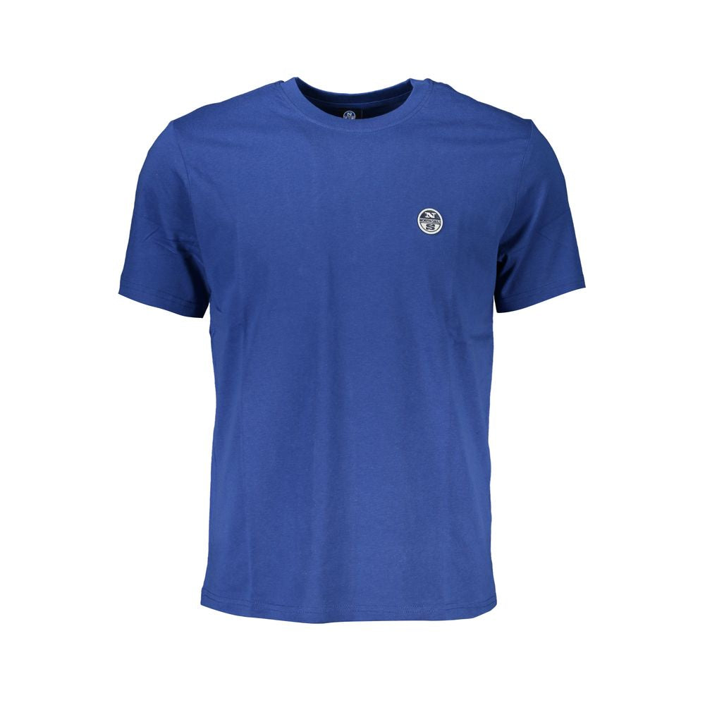 North Sails Blauw Katoenen T-shirt