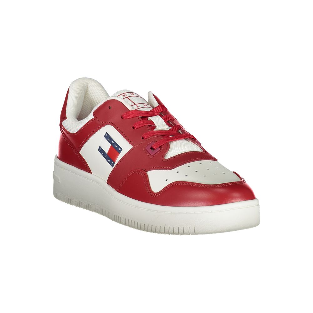 Tommy Hilfiger roze leren herensneaker