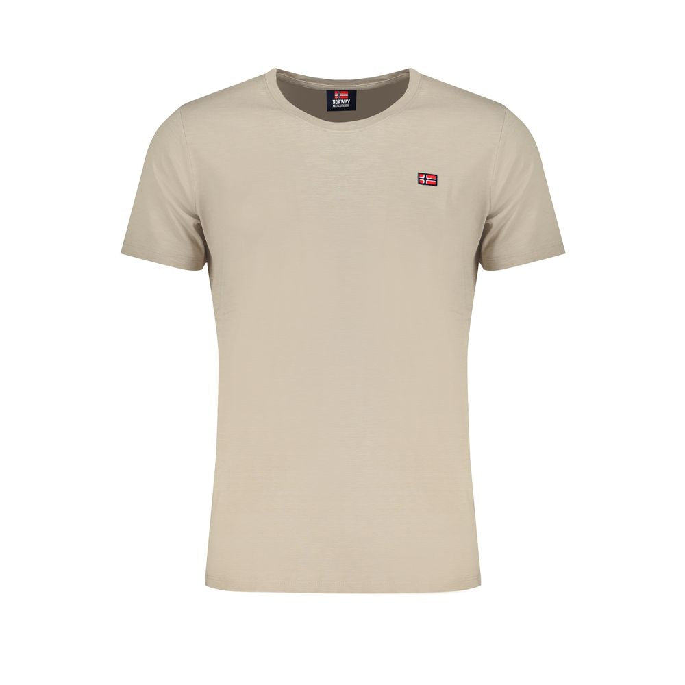 T-shirt en coton beige Norvège 1963