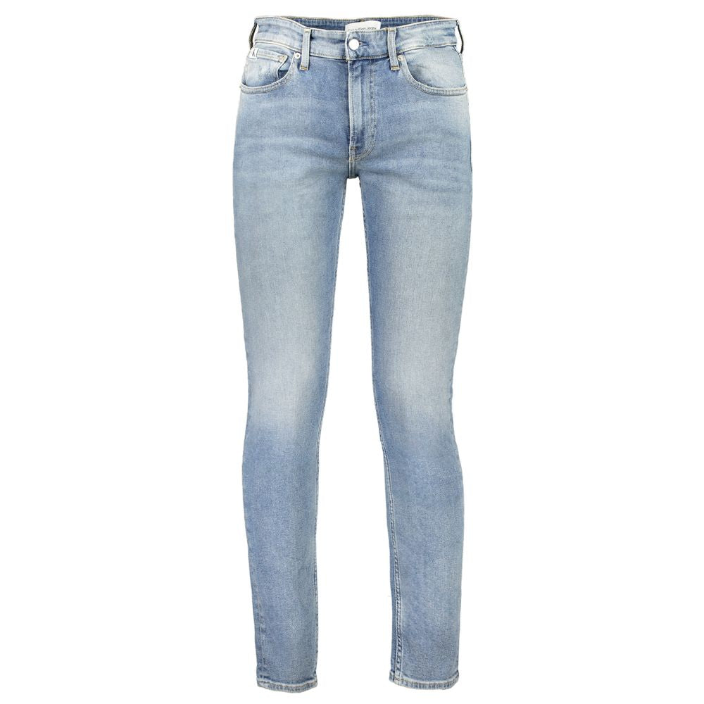 Calvin Klein Blauwe Katoenen Herenjeans