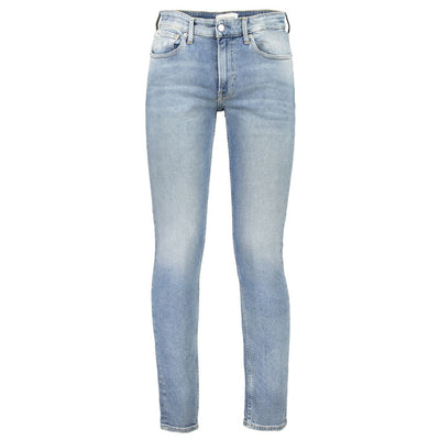 Calvin Klein Blauwe Katoenen Herenjeans