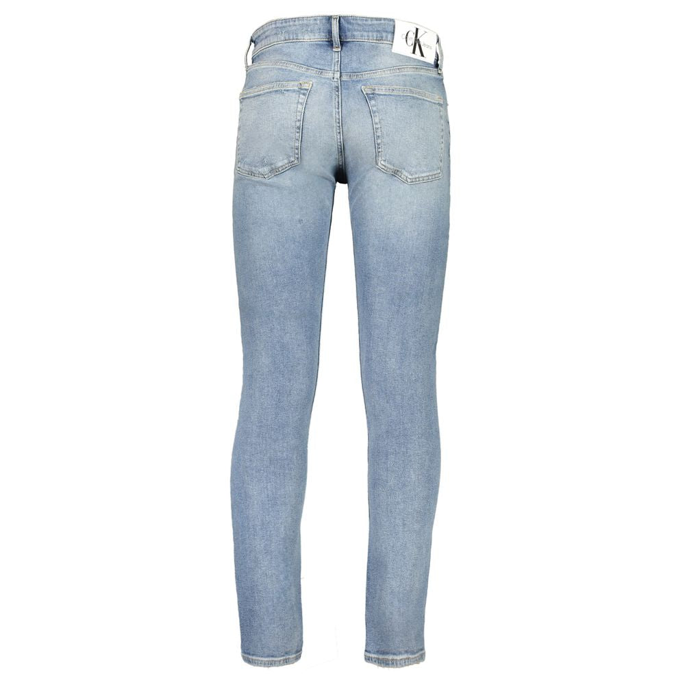 Calvin Klein Blauwe Katoenen Herenjeans