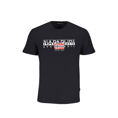 Napapijri Zwart Katoenen T-shirt