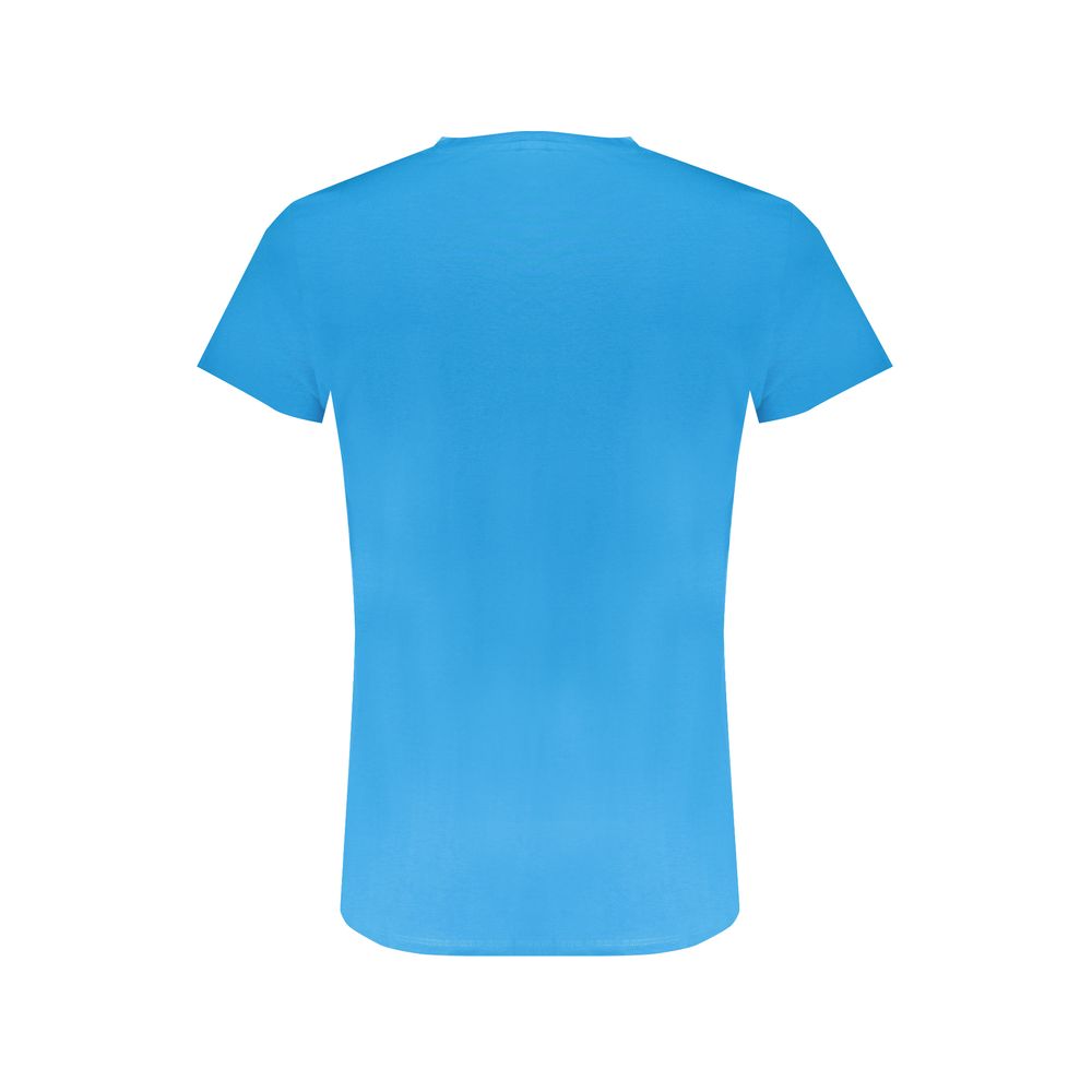 T-shirt homme en coton bleu clair Trussardi