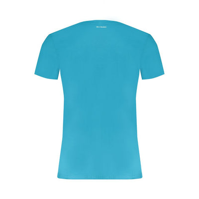 T-shirt Trussardi en coton bleu clair pour homme
