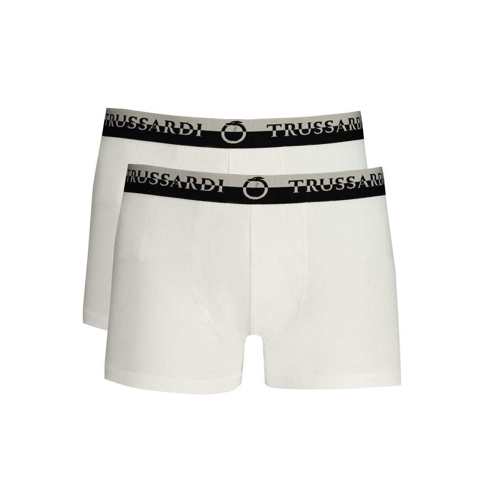 Trussardi Wit Katoenen Ondergoed