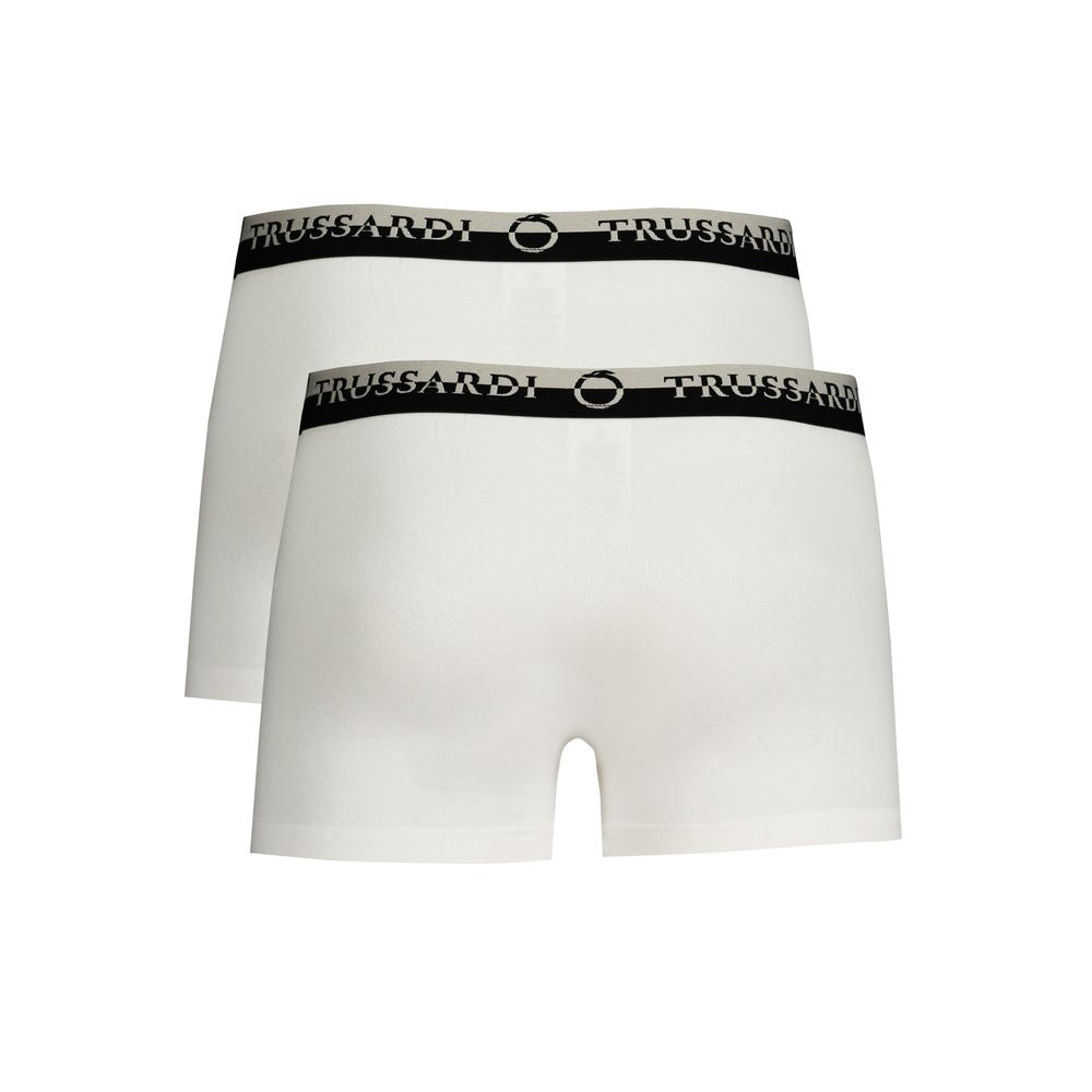 Trussardi Wit Katoenen Ondergoed