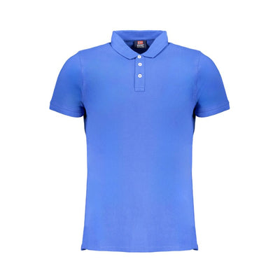 Noorwegen 1963 Blauw Katoenen Poloshirt