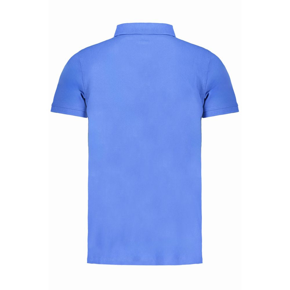 Noorwegen 1963 Blauw Katoenen Poloshirt