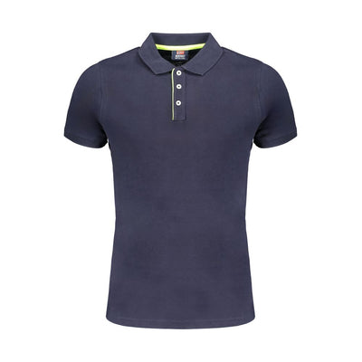 Polo bleu en coton Norvège 1963