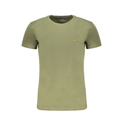 T-shirt en coton vert Aeronautica Militare