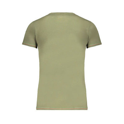 T-shirt en coton vert Aeronautica Militare