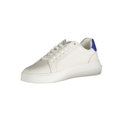 Baskets Calvin Klein en polyester blanc