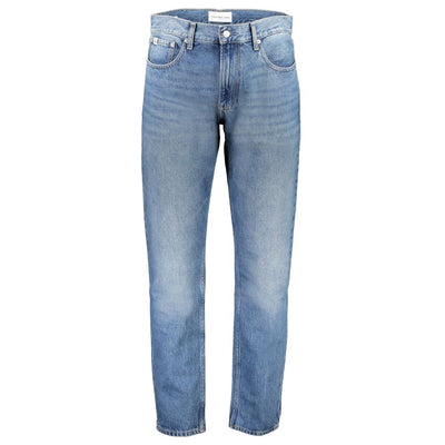Calvin Klein Blauwe Katoenen Herenjeans