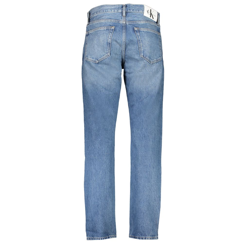 Calvin Klein Blauwe Katoenen Herenjeans