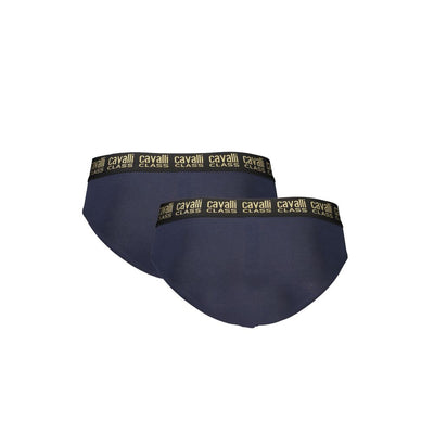 Cavalli Class Blauw Katoenen Herenondergoed