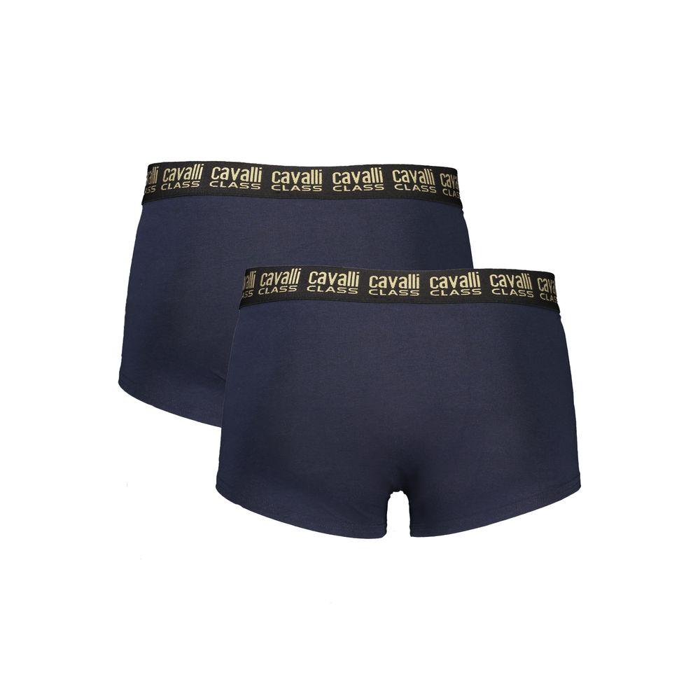 Cavalli Class Blauwe Katoenen Heren Boxer