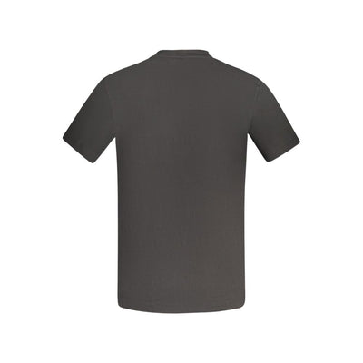 T-shirt noir en coton Calvin Klein pour homme