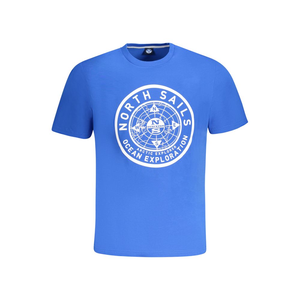 North Sails Blauw Katoenen Heren T-shirt