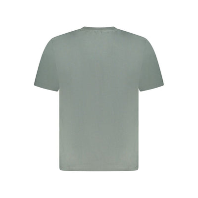 North Sails Green Cotton Men T-Shirt