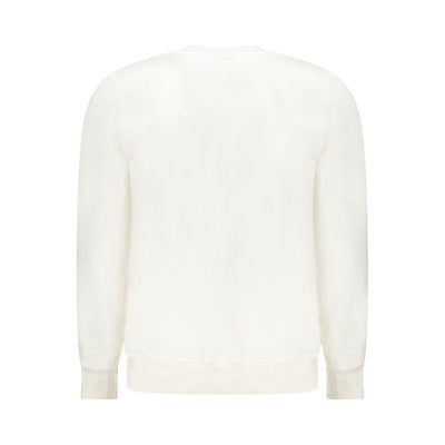 North Sails White Cotton Men Sweater