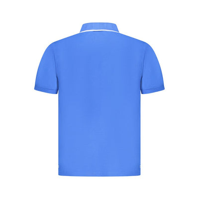 North Sails Blue Cotton Men Polo Shirt