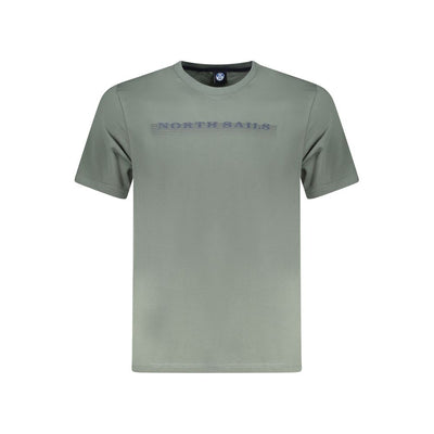 T-shirt homme en coton vert North Sails