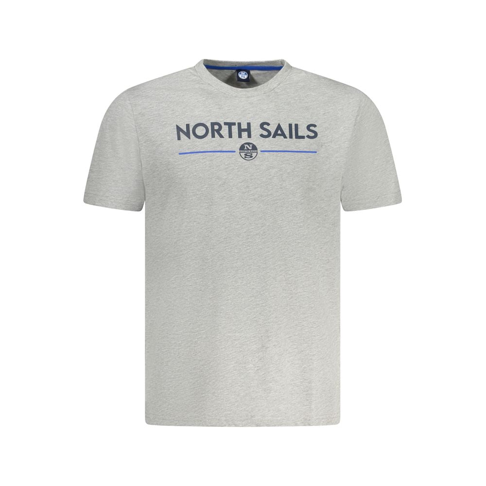 T-shirt homme en coton marron North Sails
