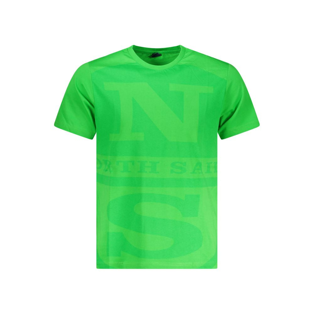 T-shirt homme en coton vert North Sails